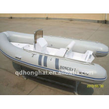 rib430 ce fiberglass rigid boat with engine 50hp